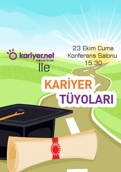 Kariyer.net ile Kariyer Tüyoları Etkinlik Afişi