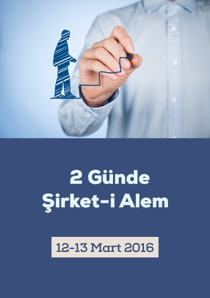 2 Günde Şirket-i Alem Etkinlik Afişi