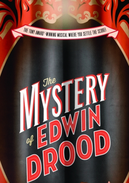 "The Mystery Of Edwin Drood" Müzikali Etkinlik Afişi