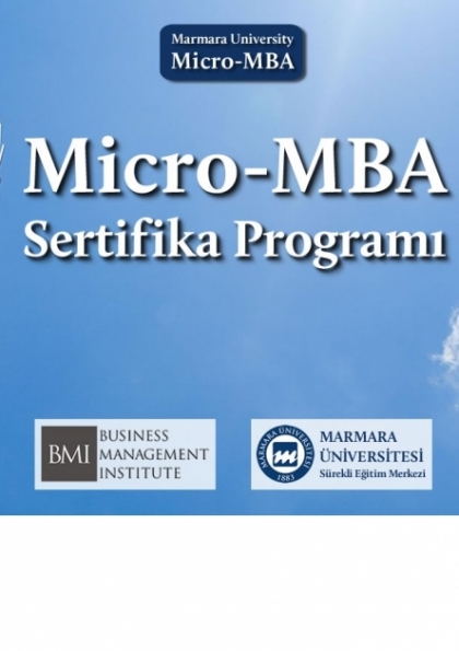 Micro MBA Sertifika Programı - Marmara Üniversitesi Etkinlik Afişi