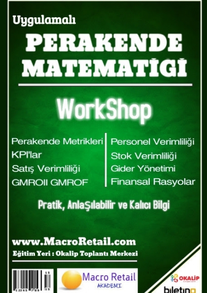 Perakende Matematiği Etkinlik Afişi