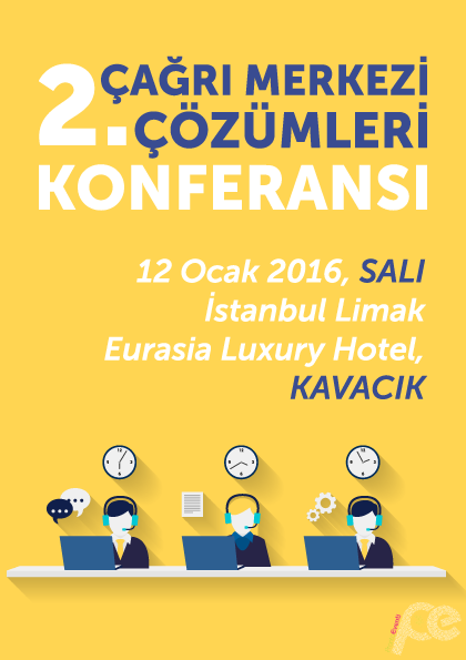 2.Çağrı Merkezi Çözümleri Konferansı Etkinlik Afişi