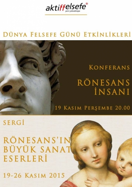 Rönesans'ın Büyük Sanat Eserleri Sergisi Etkinlik Afişi