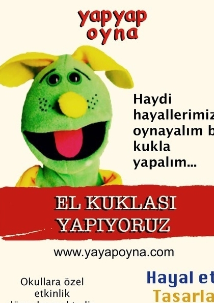 El Kuklası Yapımı Etkinlik Afişi