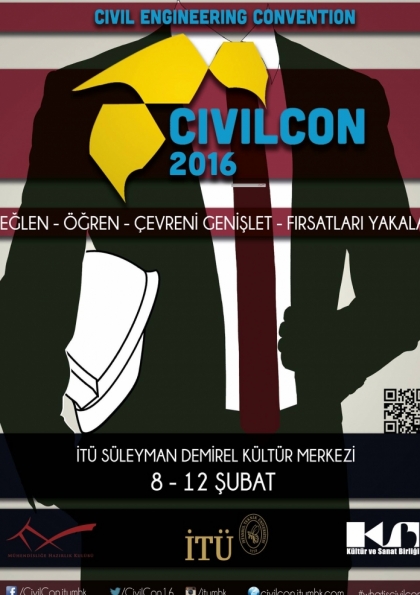 Civil Engineering Convention 2016 Etkinlik Afişi