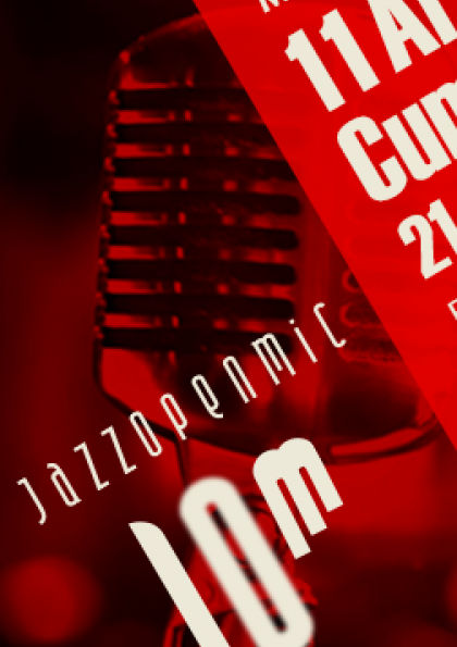 Jazz Open Mic Etkinlik Afişi