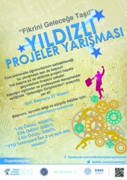 Yıldızlı Projeler Yarışması 2012 Etkinlik Afişi