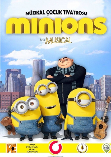 Minions Müzikli Çocuk Oyunu Eskişehir Etkinlik Afişi