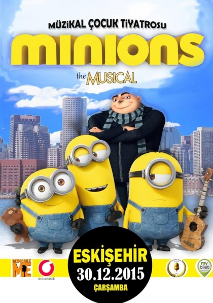 Minions Müzikli Çocuk Oyunu Eskişehir Etkinlik Afişi