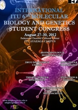 6.İTÜ Uluslararası Moleküler Biyoloji ve Genetik Kongresi Etkinlik Afişi