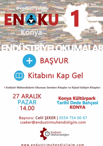 Endüstriyel Okumalar (ENOKU) 1 - KONYA Etkinlik Afişi