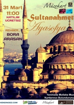 Sultanahmet - Ayasofya Turu Etkinlik Afişi