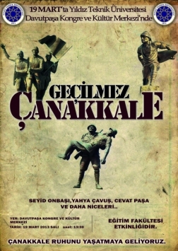 Çanakkale Geçilmez Etkinlik Afişi