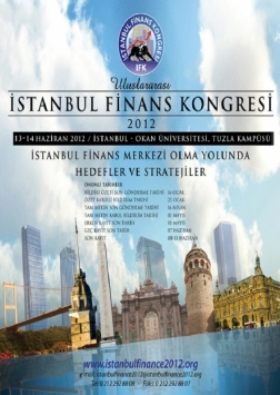Uluslararası İstanbul Finans Kongresi 2012 Etkinlik Afişi