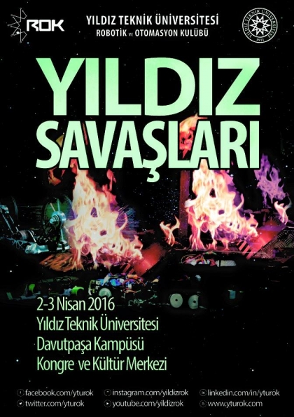 Yıldız Savaşları'16 Etkinlik Afişi