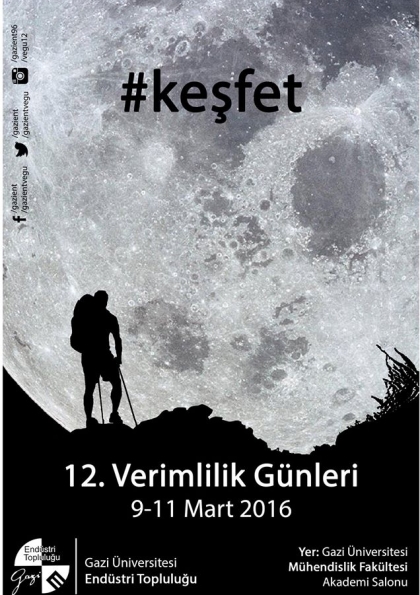 12. Verimlilik Günleri Etkinlik Afişi