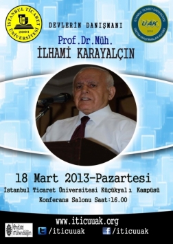 Prof. Dr. İlhami Karayalçın İle Kahve Arası Etkinlik Afişi