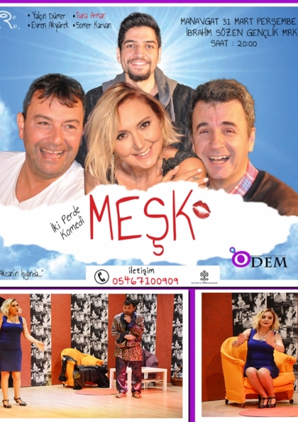 Meşk tiyatro oyunu Etkinlik Afişi