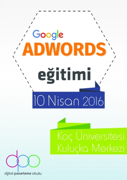 Google AdWords Eğitimi Etkinlik Afişi