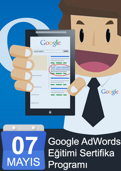 Google AdWords Eğitimi Etkinlik Afişi