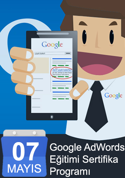 AdWords Eğitimi Sertifika Programı Etkinlik Afişi