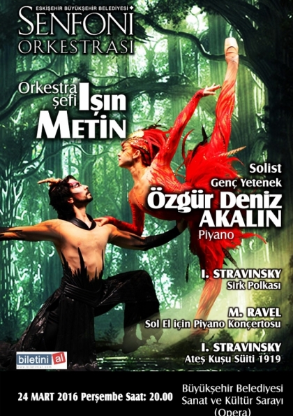 E.B.B.Senfoni Orkestrası- 24 Mart Konseri Etkinlik Afişi