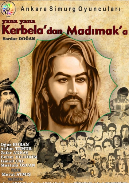 Yana Yana KERBELA'dan MADIMAK'a Etkinlik Afişi