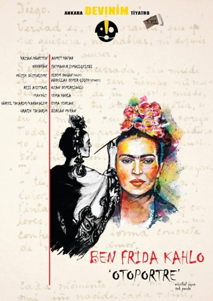 Ben Frida Kahlo "Otoportre" Etkinlik Afişi