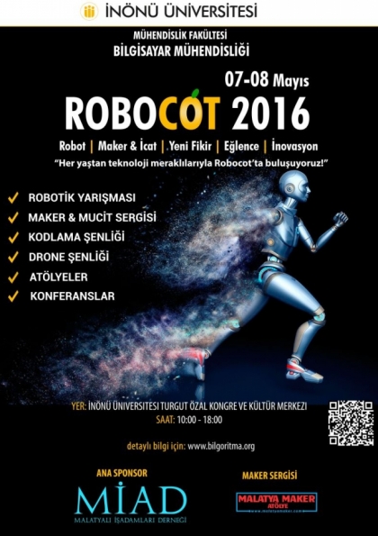 Robocot 2016 Etkinlik Afişi