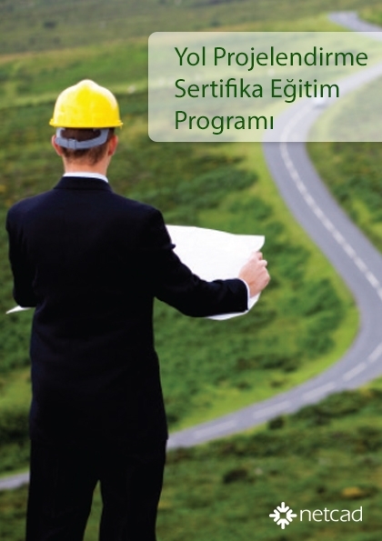 Netcad Yol Projelendirme Sertifikalı Eğitim Programı Etkinlik Afişi