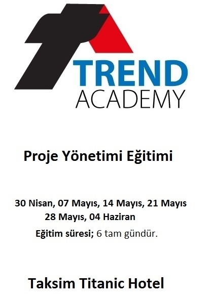 Uluslararası Proje Yönetimi Eğitimi Etkinlik Afişi