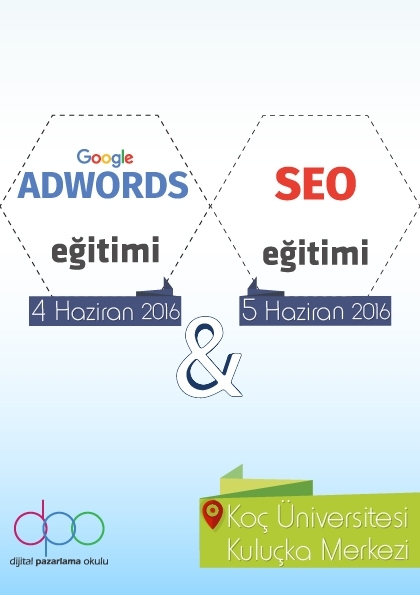 Google AdWords & SEO Eğitimi Etkinlik Afişi