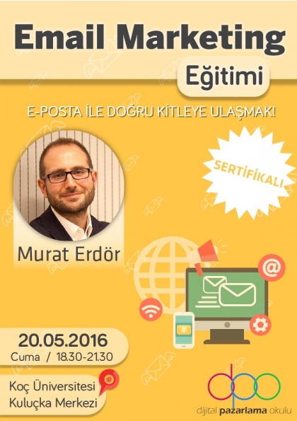 E-Mail Marketing Eğitimi Etkinlik Afişi