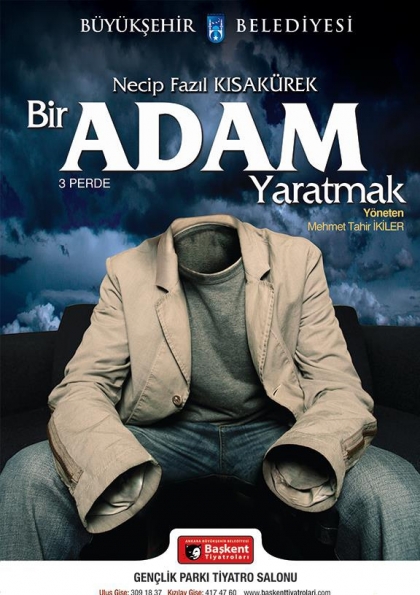 Bir Adam Yaratmak Etkinlik Afişi