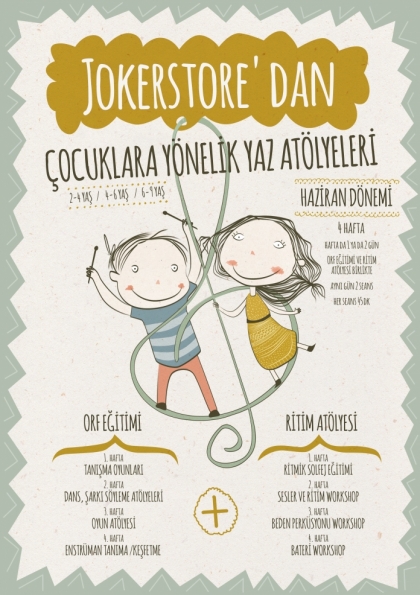 Orff ve Ritim Atölyesi / Çocuklar İçin (4 Hafta) Etkinlik Afişi