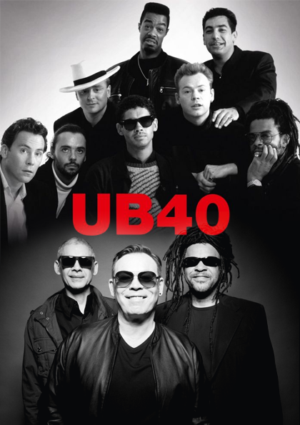 UB40 Konseri Etkinlik Afişi