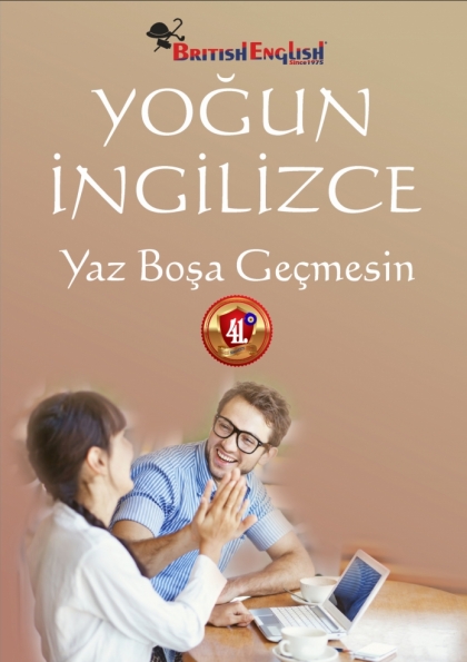 Yoğun İngilizce Eğitimi Etkinlik Afişi