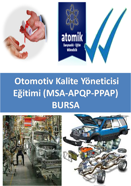 Otomotiv Kalite Yöneticisi Eğitimi (MSA-APQP-PPAP) BURSA Etkinlik Afişi