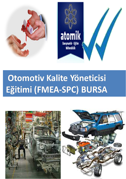 Otomotiv Kalite Yöneticisi Eğitimi (FMEA-SPC) BURSA Etkinlik Afişi