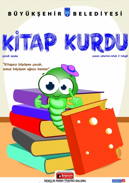 Kitap Kurdu Etkinlik Afişi