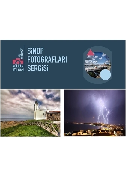 "Nükleer mi? Sinop'a mı? Oldu Canım!" Volkan Atılgan Sinop Fotoğrafları Sergisi Etkinlik Afişi