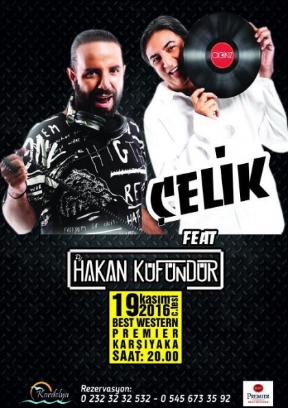 80'ler 90'lar Partisi (Çelik & Dj Hakan Küfündür) Etkinlik Afişi