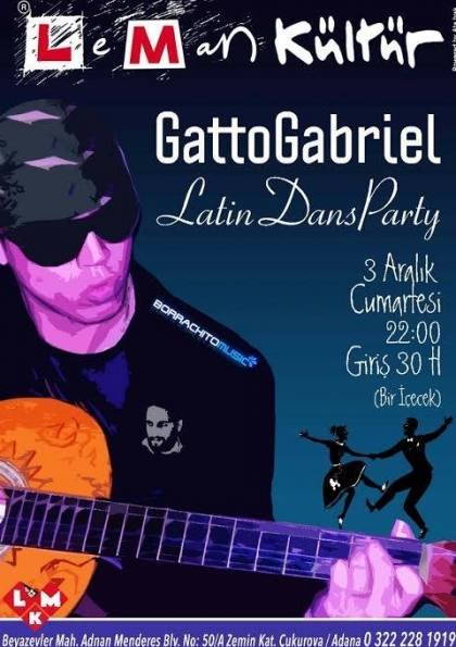 Gatto Gabriel& Steven Cyril Konseri Etkinlik Afişi