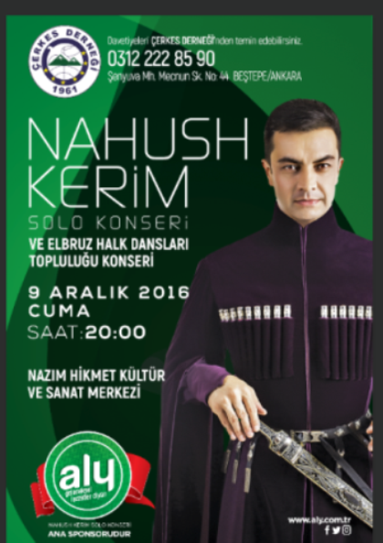 Nahush Cherim Konseri Etkinlik Afişi
