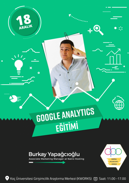 Google Analytics Eğitimi Etkinlik Afişi