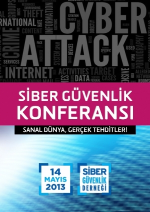 Siber Güvenlik Konferansı '13 Etkinlik Afişi