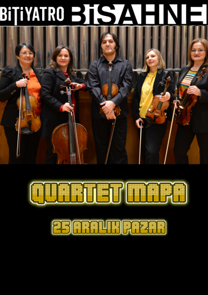Konser: Quartet Mapa Etkinlik Afişi
