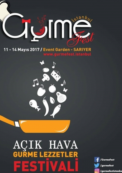 İstanbul Gurme Festivali Etkinlik Afişi