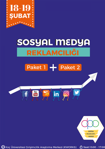 SOSYAL MEDYA REKLAMCILIĞI EĞİTİMİ Etkinlik Afişi