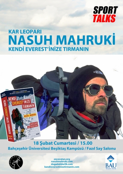 Sport Talks / Nasuh Mahruki Etkinlik Afişi